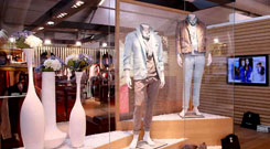 Raidy Boer in Italian Florence International Men’s Garment Exhibition