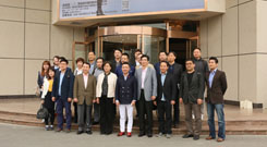 韩国纤维产业联合会组团拜访雷迪波尔寻合作